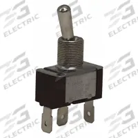 EATON Toggle Switch: 3 Position, 3 Connections, SPDT, Solder Lug Connection, X Series (MPN XTD2E3A). Key specifications — AC Contact Rating: 10 A @ 277 V; Switch Function Configuration: Momentary On/Off/Momentary On; Brand: EATON; Series: X; Horsepower: 3/4 hp.