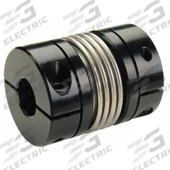 RULAND MANUFACTURING Motion Control Coupling: 1/2 in Bore Dia 1, 5/16 in Bore Dia 2, Aluminum, Inch (MPN BC21-8-5-A). Key specifications — attr666189: Yes; attr666180: Stainless Steel; attr85397: RULAND MANUFACTURING; attr666234: Inch; attr923681: Different Bore Dimensions.