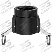 Polypropylene Cam and Groove Fittings: 3 in Coupling Size, 3 in Hose Fitting Size, Buna-N, FNPT (MPN BULK-CGF-393). Key specifications — Gasket Material: Buna-N; Brand: USA INDUSTRIALS; Thread Size: 1/2 in-14; Fitting Type: FNPT.