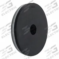 APPROVED VENDOR Rare Earth Magnet: Neodymium, 2 3/64 in Outside Dia, 0.197" Tap Size, 0.325 in Thick (MPN RB50PG-NEOBX). Key specifications — Color: Silver; Max Pull Force: 55 lbf; Tap Size: 0.197".