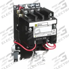 SQUARE D Magnetic Motor Starter: Non-Reversing, 3 Poles, NEMA Size 0, 18 A, 120V AC Coil (MPN 8536SBO2V02ES). Key specifications — Brand: SQUARE D; Coil Voltage: 110/120V AC; Phase: Three; Operator: None; Terminal Connection Type: Screw Clamp Terminals; Includes Pilot Light: No; Operator Controls: None; Auxiliary Contacts Included: No Auxiliary Contacts Included.