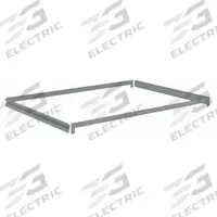 TENNSCO Shelf: 36 in x 30 in, 850 lb Load Capacity, Gray, Shelf (MPN ZAESH-3630). Key specifications — Includes: (4) Beams; Shelf Configuration: Single Straight; Color: Gray; Frame Material: Steel; Brand: TENNSCO; Frame Finish: Zinc Plated; Product Type: Shelf.