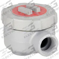 Conduit Outlet Body: Iron, GU, 1 in Trade Size, LB Body, 19 cu in Body Capacity (MPN GULB100). Key specifications — Series: For Standard Body; Compatible Conduit Trade Size: 1 in; Thread Gender: Female; Hub Style: Threaded; Cover Included: Yes; Body Style: LB; Connection Type: Threaded; Back Type: Round.
