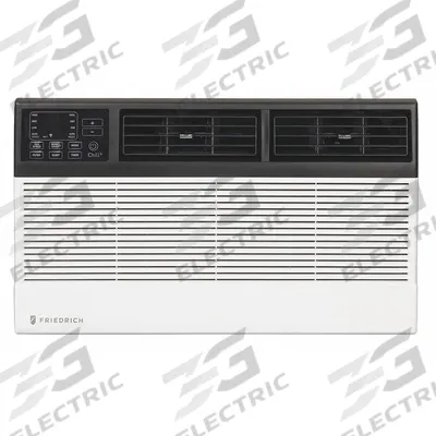 FRIEDRICH Window Air Conditioner: 300 sq ft – 350 sq ft, 8,000 BtuH, 115V AC, 5-15P - Residential-Grade Window ACs for Cooling Only