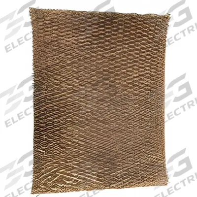 GRAINGER Air Filter Pad: 20 in x 20 in x 1 in, Paper, Brown - Paint Collector Pads