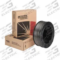 LINCOLN ELECTRIC Hardfacing Flux-Cored Wire: Lincore FROG MANG, 1/16 in, 25 lb, DCEP, 50 HRC (MPN ED026106). Key specifications — Brand: LINCOLN ELECTRIC.