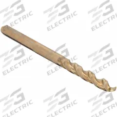 DEWALT Jobber Length Drill Bit: 15/64", 135° Split Point, Black Oxide Cobalt, 3-Flats Shank (MPN DWA1215). Key specifications — attr1229327: 0.2344.