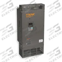 FUJI ELECTRIC Variable Frequency Drive: In Phase Three, Out Phase Three, 200 hp, No Bypass, Manual (MPN FRN0261G2W-4GU). Key specifications — Style: Compact/Heat Sink; Color: Black/Blue/Gray; Output Phase: Three.