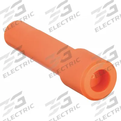 SMC Push-Fit Cap: 6 mm OD Size, Tube Stem, Polybutylene Terephthalate, 35 mm Overall Lg - Polybutylene & Brass Tube Fittings