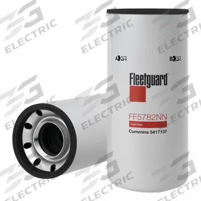 FLEETGUARD Automotive Fuel Filter: 14 3/16 in Overall Lg, 4 11/16 in Outside Dia - Spin-On Fuel Filters