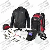 LINCOLN ELECTRIC Welding Helmet Kit: Auto-Darkening, 4 Arc Sensors, W7-W13, 7 sq in, Digital, Pivot (MPN K4595-M). Key specifications — Color: White/Black/Red (Gloves); Suspension Adjustment Type: Pivot; Series: Viking 1840; Graphics: None; Viewing Area: 7 sq in; Brand: LINCOLN ELECTRIC; Grind Mode: Yes; Helmet Material: Proprietary Nylon.