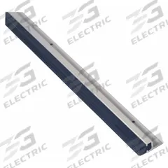 NATIONAL GUARD Door Weatherstripping: Flat Insert, 7 ft Lg, 1 1/2 in Wd, 2 in Ht (MPN 108NA-84). Key specifications — Insert Material: Neoprene; Flange Material: Aluminum; Brand: NATIONAL GUARD.