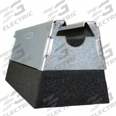 NVENT ERICO Rooftop Support: Polyethylene/Steel Base - Support Blocks with Strut Channel
