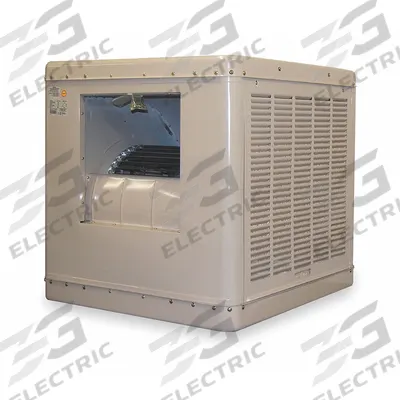 ESSICK AIR Ducted Evaporative Cooler: 1,800 sq ft, 42 7/16 in x 39 in x 39 in - Multiple-Inlet Residential Ducted Evaporative Coolers
