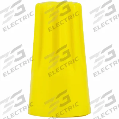 3M Twist-On Wire Connectors: Yellow, Wire Sizes 18 AWG – 12 AWG, 600 V - General Purpose Wire Connectors