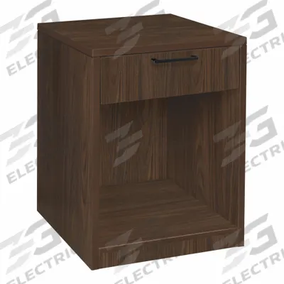REGENCY Printer Stand: Neo Walnut, 29 in Overall Ht, 21 in Overall Wd, 21 in Overall Dp - Media Carts