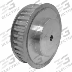 DAYTON Timing Pulley: Trapezoidal, Plain, For T10 Timing Belt Section, For 25 mm Belt Wd, 36 Teeth (MPN 40T10/36-2). Key specifications — Brand: DAYTON; Tooth Profile: Trapezoidal; Finish: Plain.