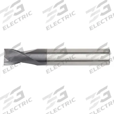 WIDIA HANITA Square End Mill: Carbide, TiAlN Coated, 2 Flute, 7/8" Mill Dia, 1-1/2" LOC - General Purpose Carbide Square End Mills