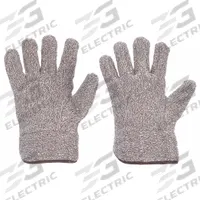 CONDOR Knit Gloves: XL ( 10 ), Glove Hand Protection, Uncoated, 450°F Max Temp, Cotton, Brown, 1 PR (MPN 4JC94). Key specifications — Knit Material Color: Brown; Brand: CONDOR.