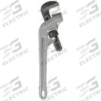 RIDGID End Pipe Wrench: 2 in Jaw Capacity, Serrated, 14 in Overall Lg, I-Beam, Tether Capable Tether (MPN 90117). Key specifications — attr309808: I-Beam; attr324941: RIDGID.