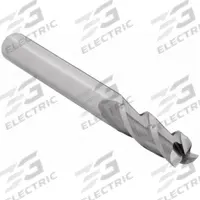 OSG Square End Mill: Carbide, 3 Flute, 3.5 mm Mill Dia, 12 mm LOC, 51 mm OAL (MPN 403-1378)