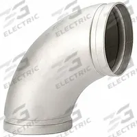 Metal Pipe Elbow: 304 Stainless Steel, 1 1/2 in x 1 1/2 in (MPN 1330007200). Key specifications — Brand: GRUVLOK; Specific Fitting Shape: 90° Elbow; Standards: ASTM A403 CR; Fitting Pipe Size: 1-1/2 in x 1-1/2 in.