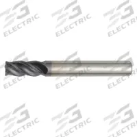WIDIA HANITA Corner Radius End Mill: Carbide, TiAlN Coated, 4 Flute, 3/8" Mill Dia, 2-1/2" LOC (MPN TF4V2510004B)