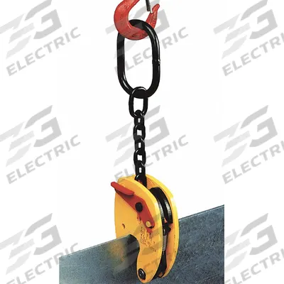 TRACTEL Plate Clamp: Plate Clamp, 2,205 lb Working Load Limit, Vertical & Horizontal - Plate-Lifting Clamps