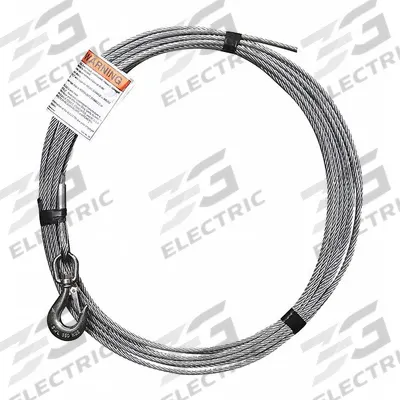 OZ LIFTING PRODUCTS Cable Assembly: Cable, 45 ft Line Lg - Cables for Davit Cranes