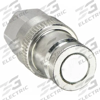 PARKER Hydraulic Quick Connect Hose Coupling: 1 in Coupling Size, Steel, Nitrile - 71 Series Hydraulic Quick-Connect Coupling Plugs