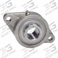 IPTCI BEARINGS 2 Bolt Flange Bearing: Radial Ball, 1 3/4 in Bore, SS, Set Screws, 7 1/16 in Lg, Ball (MPN SUCSFL209-28 IP69K). Key specifications — Bore Type: Cylindrical; Brand: IPTCI BEARINGS; Lubricant Material: H-1 Grease; Mounting Bolt Size: 1/2 in; Split Housing: Not Split; System of Measurement: Inch.