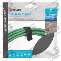 VELCRO BRAND Strap Roll: Strap Roll, Hook-and-Loop, 1/2 in Overall Wd, 75 ft Overall Lg, Black (MPN 31090). Key specifications — Brand: VELCRO BRAND.