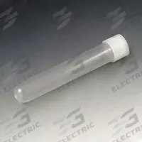 GLOBE SCIENTIFIC Test Tube: Test Tube, Polypropylene, 12 mL Capacity - mL, 0.4 oz Capacity - oz (MPN 6180). Key specifications — Brand: GLOBE SCIENTIFIC; Graduated: No; Includes Closure: Yes; Body Color: Colorless; Bottom Shape: Round; Body Material: Polypropylene.