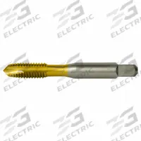 CLEVELAND Spiral Point Tap: M5x0.8 Metric, D4 / 6H, 2 Flute, Plug Chamfer (MPN C83065)