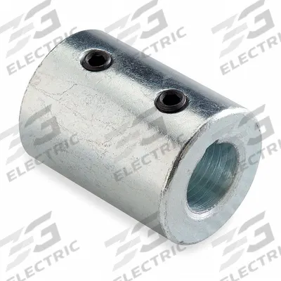 Dayton Rigid Shaft Coupling: 5/8 in Bore Dia 1, 5/8 in Bore Dia 2, Round Keyed - Set Screw Rigid Shaft Couplings