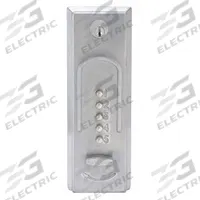 SIMPLEX Mechanical Keyless Access Control Lock: ADA Compliant, Chrome (MPN 2015-26D-41). Key specifications — Product Type: Exit Push Button; Manufacturer Part Number: 2015-26D-41.