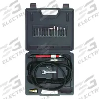CHICAGO PNEUMATIC Air Pencil Grinder Kit: 0.1 hp, 60,000 RPM Max, Rear Exhaust Location, Ball (MPN CP9104QKIT). Key specifications — attr1320695: (5) Mounted Points; attr1320698: Rear; attr1320732: Ball; attr1320742: CHICAGO PNEUMATIC.