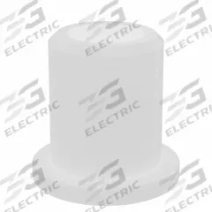 BUNTING BEARINGS Flanged Sleeve Bearing: Nylon, 1/4 in Bore, 3/8 in OD, 1/2 in Overall Lg, 25 PK (MPN NF040608). Key specifications — Brand: BUNTING BEARINGS; Color: Off-White.