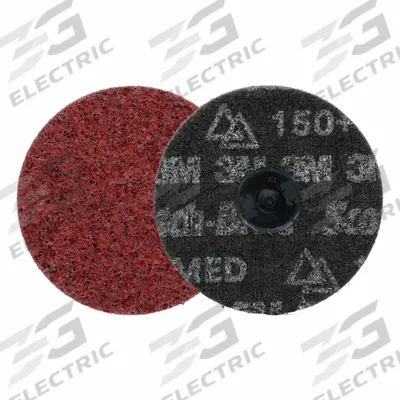 SCOTCH-BRITE Conditioning Disc: TR, 4 in Dia, Ceramic, Medium, HD-DR - Cool-Cutting Surface-Conditioning Discs for All Metals