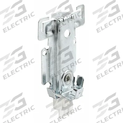 PRIME-LINE Guide: 2 7/8 in Lg, 3 13/16 in Wd, 100 lb Max Wt - Hanging Door Guides