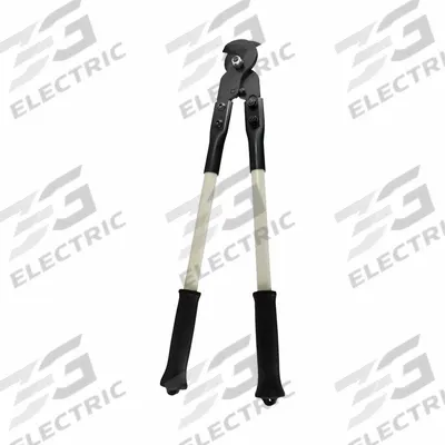 HUSKIE TOOLS Cable Cutter: Fiberglass Handle, Beveled - Electrical & Data Cable Cutters
