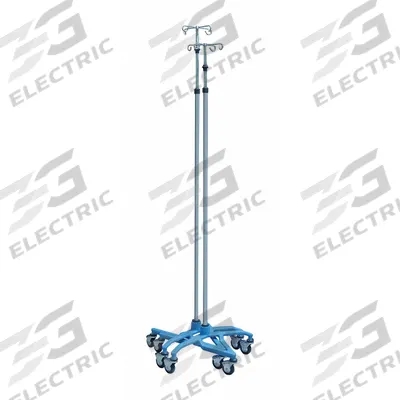 SMARTSTACK Pole: 5 Legs, 4 Hooks - Stacking IV Poles