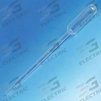 GLOBE SCIENTIFIC Transfer Pipette: 5 mL Capacity, Sterile, Std Transfer Pipette, Plastic - Sterile Transfer Pipettes