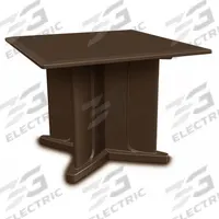 CORTECH Table: 29 in Overall Ht, 42 in Overall Wd, 42 in Overall Dp, No Game Top, Ballast Accepted (MPN 66750BN). Key specifications — attr1032567: CORTECH; attr1032564: Ballast Accepted; attr1032590: Polyethylene; attr1075036: Endurance.