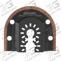 DREMEL Oscillating Scraper Blade: 2 3/4 in Blade Wd, 2 5/16 in Blade Lg, Carbide Grit, 1 Pieces (MPN MM501U). Key specifications — attr1097676: DREMEL; attr1097658: Carbide Grit; attr1097655: Rectangular.
