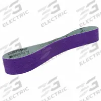 3M CUBITRON II Sanding Belt: 2 in W x 60 in L, Ceramic, 36 Grit, YF Wt Polyester Backing, 1184F. Key specifications — Brand: 3M CUBITRON II; Series: 1184F.