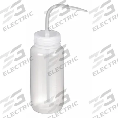 APPROVED VENDOR Wash Bottle: 500 mL, No Imprinting, Colorless, Wide, Std Spout Spout - Wide Mouthed Standard Spout Wash Bottles
