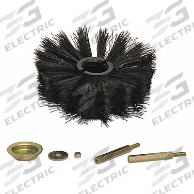 SWEEPEX Extension Broom Kit: 5 1/2 in Brush Wd - Power Brush Parts & Accessories