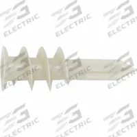DEWALT Wall Anchor: Inch, #8 Thread Size, 15/16 in Thread Lg, 1 11/16 in Overall Lg, Flat, 100 PK (MPN 02345-PWR). Key specifications — Compatible Material: Drywall; Includes Screw: No; System of Measurement: Inch; Color: White; Brand: DEWALT.