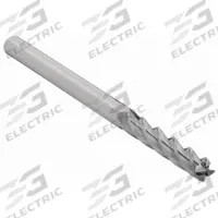 CLEVELAND Square End Mill: Carbide, 4 Flute, 1/8" Mill Dia, 1/2" LOC, 1-1/2" OAL (MPN C61819)